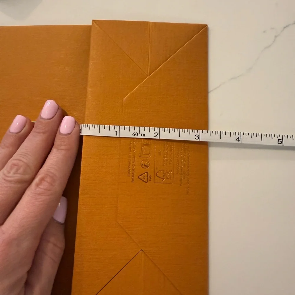 LOUIS VUITTON GIFT BAG WITH RECEIPT ENVELOPE
